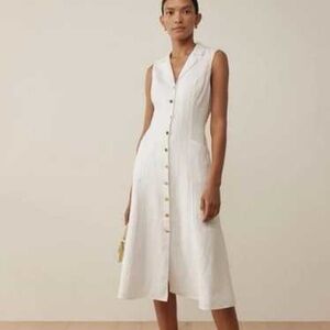 Reformation Greene Linen Dress NWT sz2